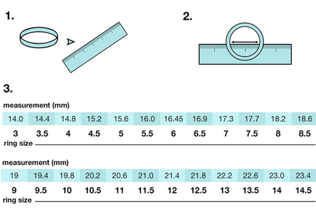 Ring Measurement Tool, Ring Sizer Set Professional Ring Sizer Measuring  Tool, Ring Sizing Kit, Portable Ring Sizer 
