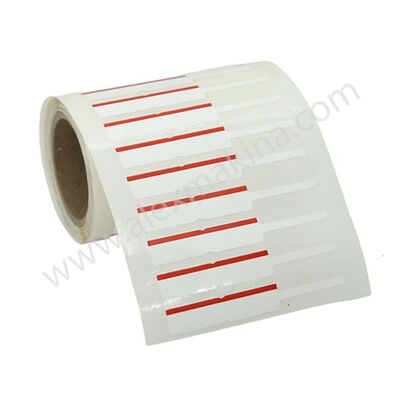 Barcode Label Red 10 x 72 mm (1000)