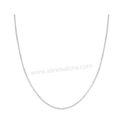 Box Sterling Silver Chain 1,75 mm - Thumbnail