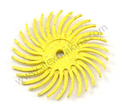 Bristle Disc Yellow 19 mm (80)