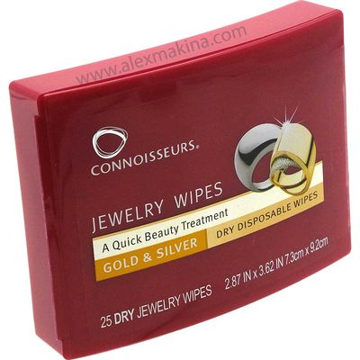 Connoisseurs Jewelry Wipes