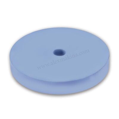 Eve Rubber Wheel Blue 15 x 100 mm