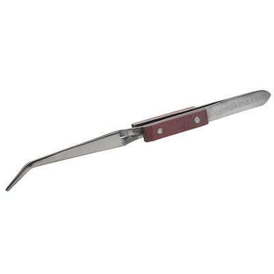 Fiber Grip Croos Lock Straight Tweezer