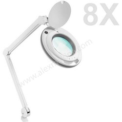 Lightex Magnifier Led Lamp With Dimmer - Thumbnail