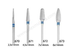 Mustar Carbide Bur Spiral Cut Standart - Thumbnail