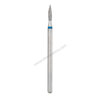 Mustar Diamond Burs Flame 728 (Blue)