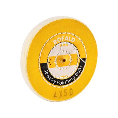 Rofald Yellow Polishing Buff 4 x 50