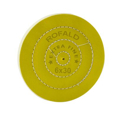 Rofald Yellow Polishing Buff 6 x 30